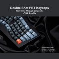 thumbnail image 4 of Teclado mecánico Keychron Q8 con cable, 65 %, diseño Alice, azul, 4 of 7