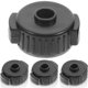 thumbnail image 1 of GAXIRE 4Ud Tapones De Plástico Negro Para Con Liberación Rápida Y Fácil Instalación, 1 of 8
