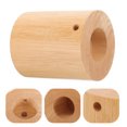 thumbnail image 3 of IFANLANDOR 1Pack Led Light Bases Rubber Wood Material Stable Support Home Users, 3 of 5