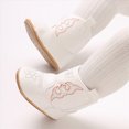 thumbnail image 2 of Baby & Toddler Western Cowboy Boots for Girls Boys Cozy Boots Baby Girl Shoes Non-Slip Crib Shoes for Toddlers Size 6-9 Months, 2 of 9