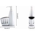 thumbnail image 2 of 2 In 1 Dishwashing Liquid Dispenser Kitchen Bathroom Organizer With Storage Rack, 2 of 4