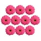 thumbnail image 2 of 10 piezas de flores artificiales de seda, flores artificiales, accesorios para el hogar Rosa roja, 2 of 9