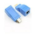thumbnail image 5 of cpengpj 2Pcs Blue 1080P HDMI Extender Single Cable HDMI to RJ45 Over 5e/6 Network LAN Ethernet Adapter, 5 of 8