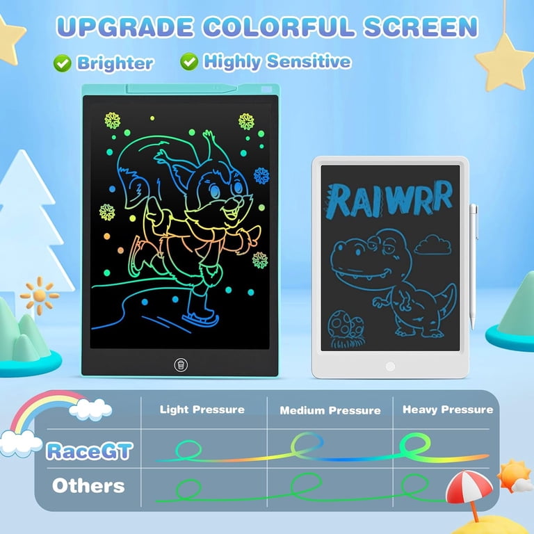 RaceGT LCD Writing Tablet, 2-Pack 12-Inch Drawing Pad photo 5