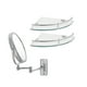 thumbnail image 1 of Esatto® Espejo Pared 20 Cms Lupa Y 2 Repisas Vidrio Kit Bel, 1 of 7
