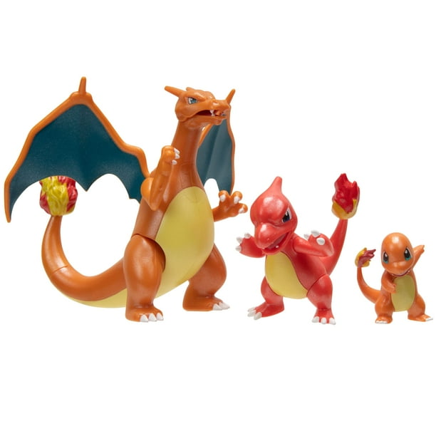 Pokemon selec Tripak Charmander + Charmeleon + Charizard