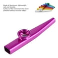 thumbnail image 4 of Metal Kazoo, Aluminum Lightweight Portable Kazoo Guitar Partner Flute Musical Instrument Gift, 4 of 8