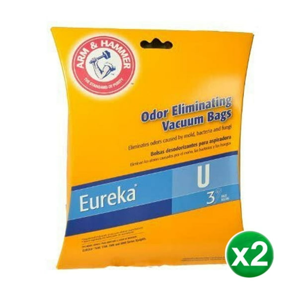 Arm And Hammer Eureka Aa Vacuum Bags / Eureka Arm & Hammer Type U Vacuum Cleaner Paper Bags [2 / 3m filtrete vacuum bag for eureka/ sanitaire aa/microallergen 3 pk.