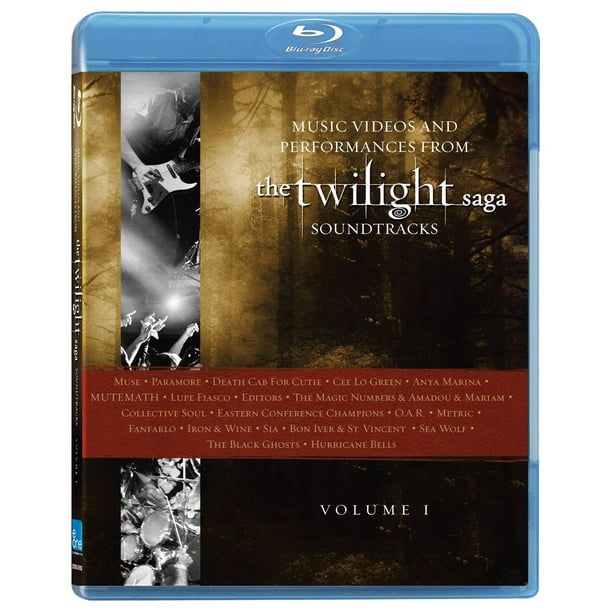 Saga Twilight, Vidéos Musicales et Performances des Bandes Sonores Vol 1