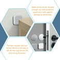 thumbnail image 2 of 8 pcs  Wall Protectors Adhesive Door Handle Bumpers Wall Protectors From Door Knobs, 2 of 6