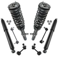 Complete 4-Piece Loaded Strut & Shock Assembly Kit - Front & Rear Set For 2010-2013 Toyota Prius