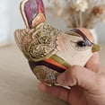 thumbnail image 4 of Resin Bird Statue Figurine, Vintage Boho Home Decor, Animal Bird Ornament for Shelf Desktop Display, Art Craft Decoration for Living Room Bedroom Office, Unique Gift for Bird Lovers, 4 of 7