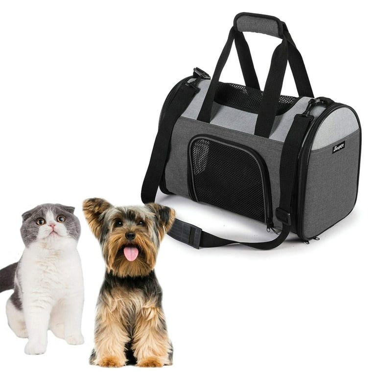 Jespet Sport Airline Pet Carrier - Smoke Gray Gray