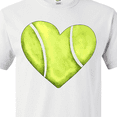 thumbnail image 4 of Inktastic Tennis Ball in Heart T-Shirt, 4 of 5