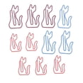 thumbnail image 2 of 10 Clips de Papel Multicolor Cat Clips de Papel Abrazaderas de Papel para Libros Papelería Material de Oficina 36x2 Gloria Clips de papel metálicos, 2 of 7