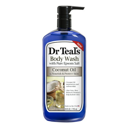 Dr Teal's Coconut Oil Body Wash, 24 fl oz (Best Coconut Body Wash)