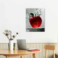 thumbnail image 3 of Shiartex Red Apple, Canvas Wall Art,for Dining Room Ready to Hang 16x20 in, 3 of 5