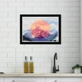 thumbnail image 2 of Wynwood Studio Prints Sunset Mountain Nature and Landscape Mountains Wall Art Canvas Print Blue 19x13, 2 of 3