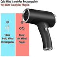 thumbnail image 4 of Rechargeable Wireless Hair Dryer Negative Ion Hot and Cold Wind Versatile Hairdressing Tools EU Plug, 4 of 4