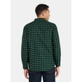 thumbnail image 5 of George Men's & Big Men's Relaxed Fit Double Pocket Flannel Shirt, Sizes XS-3XLT, 5 of 5