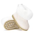 thumbnail image 6 of Toddler Snow Boots Girls Winter Boots,White B,5 Toddler=CN22, 6 of 7