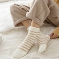 thumbnail image 6 of Wensltd Wome Mid-calf Socks Thick Fleece Lined Warm Cozy Home Sleeping Socks for Winter Indoor Wear Multicolor, 6 of 8
