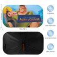thumbnail image 2 of Las Locuras del Emperador Sombrilla Solar para Auto - Protector de Parabrisas Plegable | Cortina Solar Delantero | Bloqueo UV y Aislamiento de Calor 133x73cm, 2 of 6