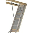 thumbnail image 5 of Louisville Ladder Aluminum Attic Ladder w 10' - 12' length, 22.5" x 63" opening 350 lbs Load Capacity, AL258P, 5 of 10