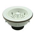 thumbnail image 1 of Gourmetier BSP1011 Kitchen Sink Strainer, White, 1 of 4