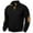 A-Black486, variant on XAOWF Men'S Jacquard Knit Sweatshirt Contrast Stitching Stand Collar Long Sleeve Loose Fit Casual Stylish Pullover Everyday Wear 2025 Autumn Versatile Trendy Tops