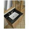 thumbnail image 2 of Westport Bay 2240-3050-MBWO 30 in. Single Basin Vanity with Door on Left in Oak Glaze Finish - White- Oval, 2 of 2