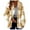 Yellow, variant on Women's Straight Cardigan Button Front Pocket Coat Fall Winter Casual​​