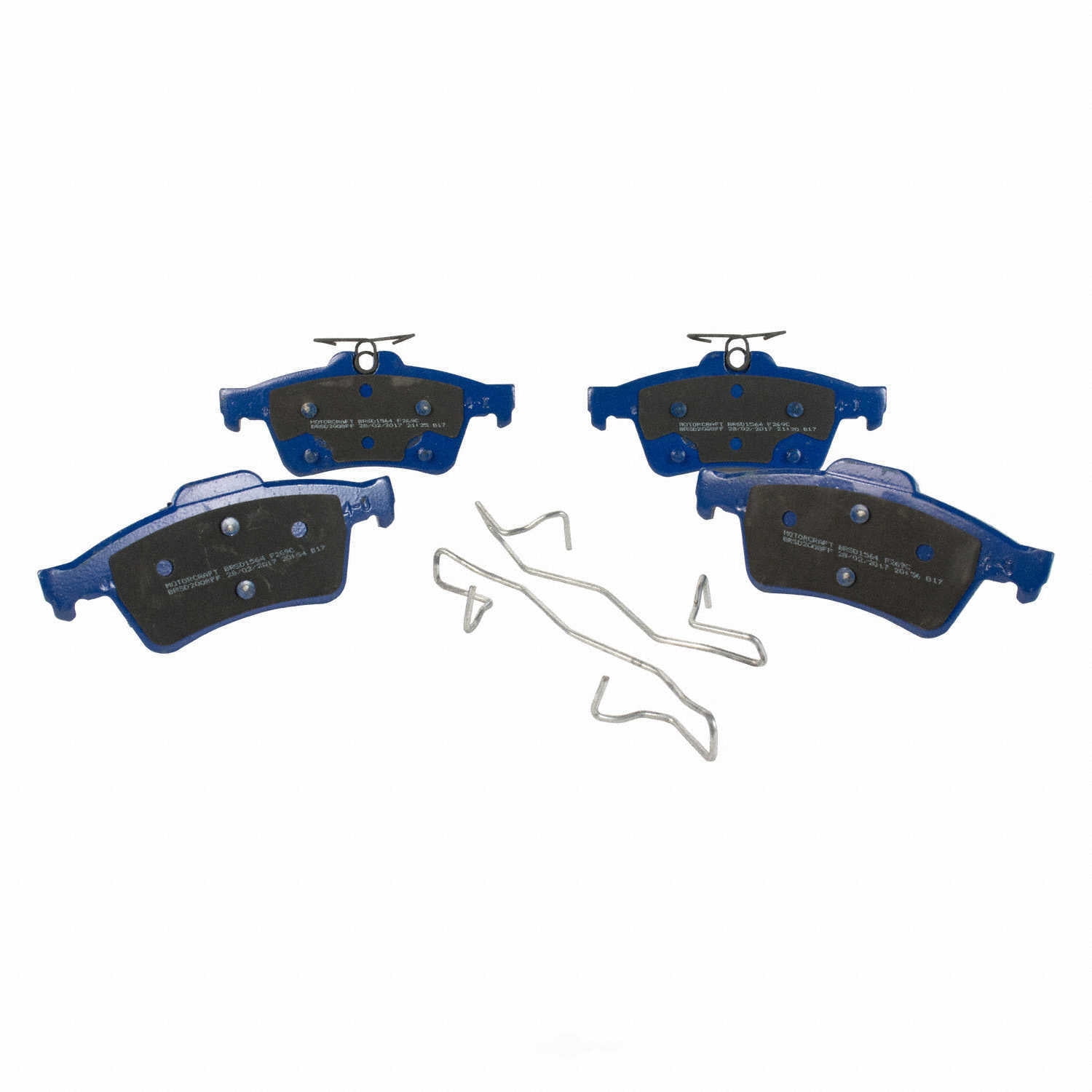 Motorcraft BRSD-1564 Pads - Superduty Fits select: 2013-2018 FORD ESCAPE, 2014-2023 FORD TRANSIT CONNECT
