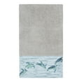 thumbnail image 3 of Authentic Hotel and Spa  Turkish Cotton Turtles Embroidered Light Grey 3-piece Towel Set, 3 of 5
