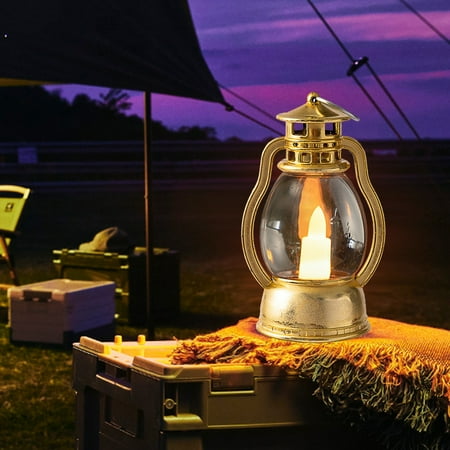 

Xewsqmlo Retro Atmosphere Lamp Mini Portable LED Hanging Lantern for Birthday Decorations