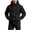 (NEW40)Black, variant on Thousandth Heavy Duty Hooded Work Jacket for Men Plus Size Windproof Water Repellent Outdoor Coat with Zipper Travel Hiking Outerwear