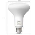 thumbnail image 2 of Philips Hue BR30 Paquete de 4 Bombillas LED 85W 1200LM Color Inteligente, 2 of 6