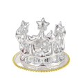 thumbnail image 5 of Inflatable Crown Headband with Mirror Silver Finish, Festive Birthday Girl Crown for Women and Kids, Elegant Princess Birthday Party Decorations for Photos, 1 Pack, 5 of 5