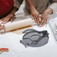 thumbnail image 5 of Tortilla Press, Tortilla and Roti Maker, 12 Inch Dough Press Quesadilla Maker Pizza Press Roti Press Masa Roti Maker Chapati Maker for Flour Tortilla Grey, 5 of 5