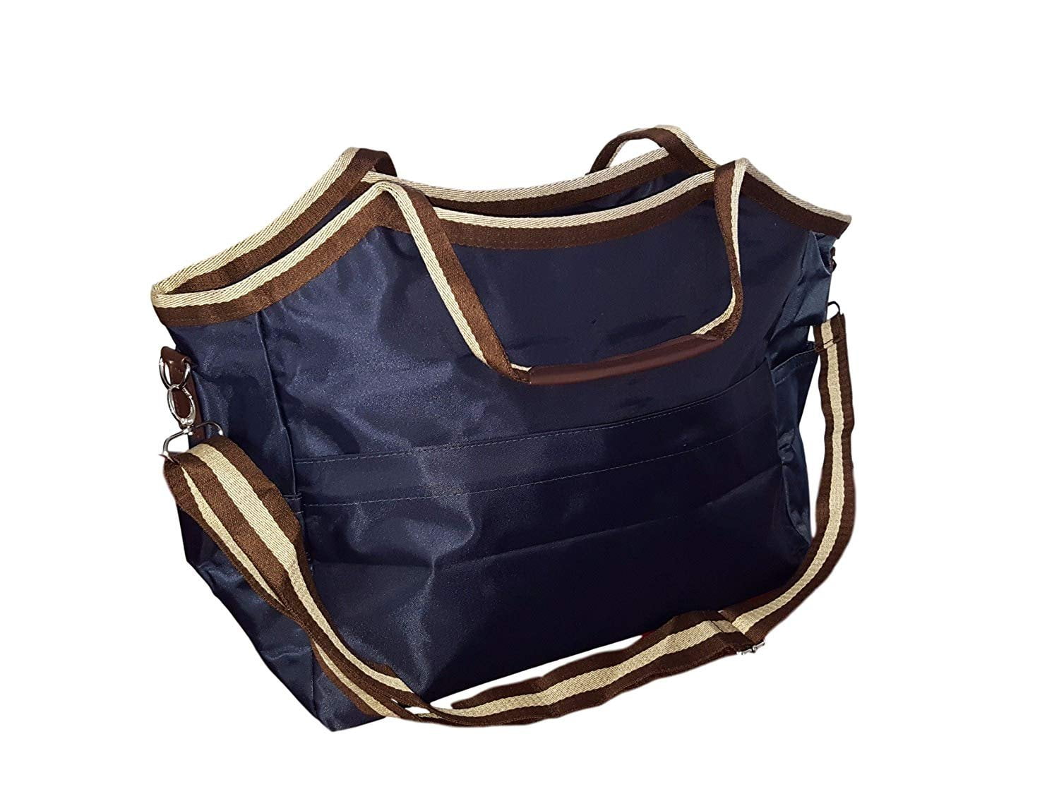 20 inch Deluxe Overnight Duffle Bag (Navy)