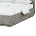 thumbnail image 4 of Alliso Full Size Bed, Tall Panel Headboard, Herringbone Style, Gray Acacia, 4 of 5