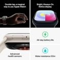 thumbnail image 5 of Remis à Neuf (Bon) - Apple Watch Series 9 GPS 45mm Boîtier en Aluminium Minuit avec Bracelet Sport Minuit S/M, 5 of 5