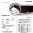 thumbnail image 4 of 2024 Reversible Water Resistant Recliner Cover with Elastic Straps  Gray/Light Gray, 4 of 7