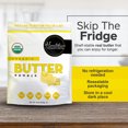 thumbnail image 4 of Healthier Comforts Organic Butter Powder 21oz | USDA Certified Organic Dehydrated Unsalted Butter | Kosher, Gluten Free, Non-GMO | Popcorn, Baking, Seasoning, 4 of 7