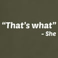thumbnail image 3 of CafePress - That's What She Said T Shirt - Men's Classic Graphic Cotton T-Shirt, 3 of 4