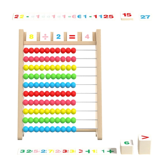 lionlar Counting Frames Toy Classic Counting Tool Math Games Educational Montessori Math