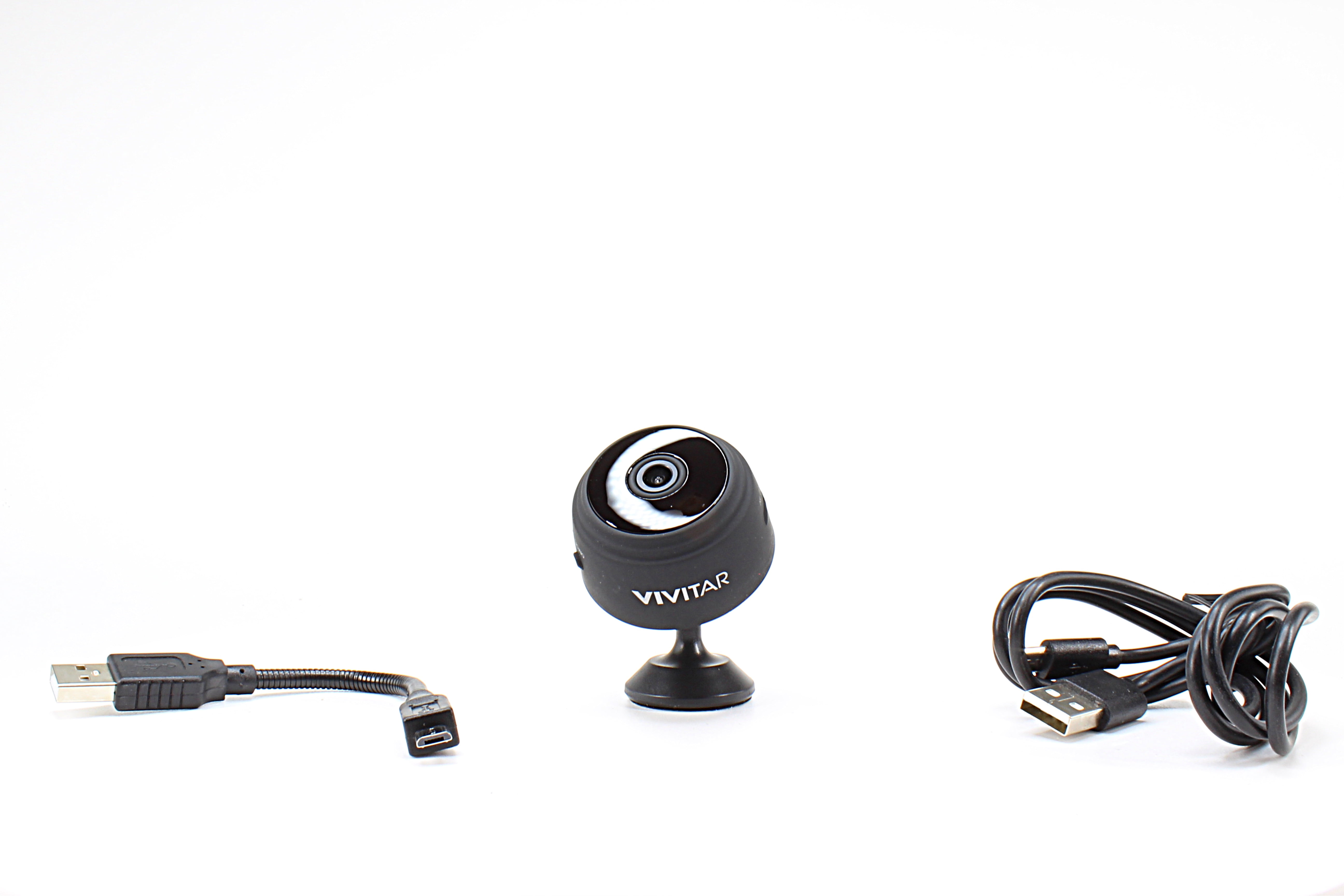 Vivitar Versa Cam Home Monitoring Camera w/ 1080p Resolution, Black