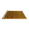 thumbnail image 2 of Ahgly Company Machine Washable Indoor Rectangle Persian Yellow Traditional Area Rugs, 5' x 8', 2 of 4