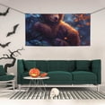 thumbnail image 2 of Lsque Lazy Stone Bear Pattern Party Banner, Festive Banner , Holiday Celebrations and Events for Carnival Birthday Party Festival Decorations-Small, 2 of 8