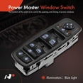 thumbnail image 3 of A-Premium Power Window Switch Master Compatible with Ram 1500 2014-2015 2500 2013-2015 3500 2013-2015, 3 of 8